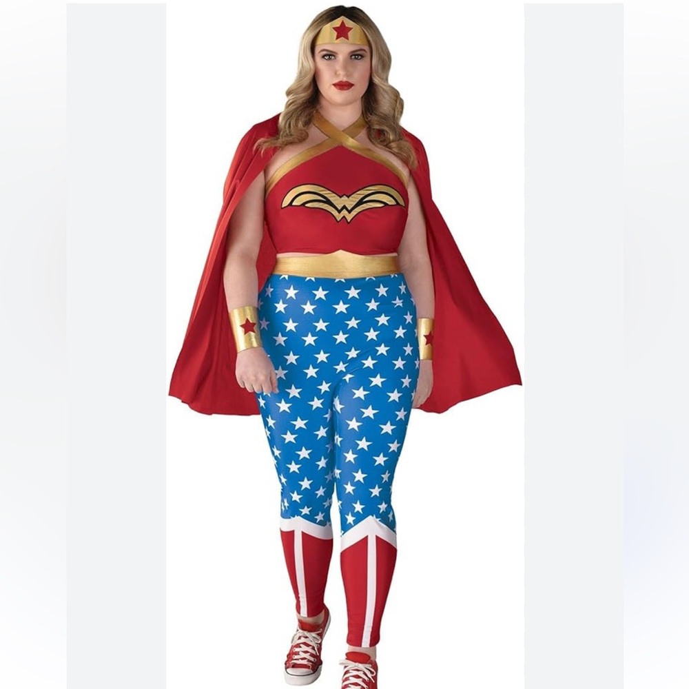 Wonder Woman Adult Plus size XXL 18-20 Costume DC Comics